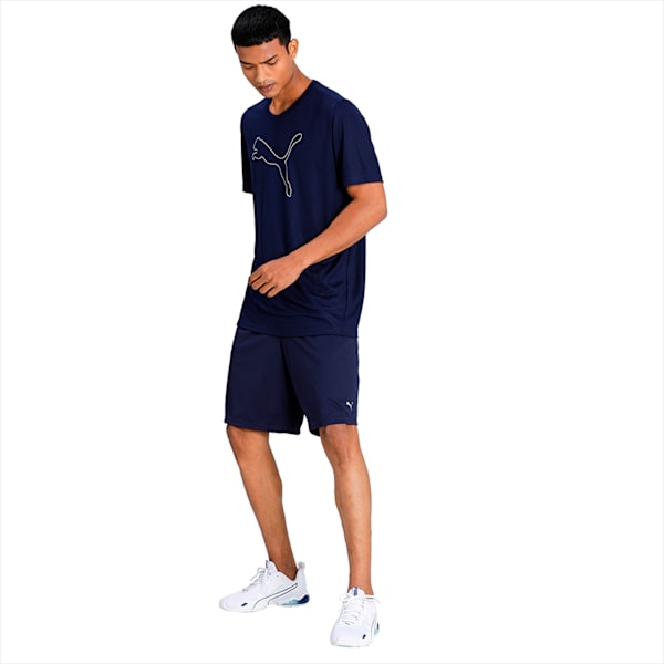 Performance Knit Men's 10" Training Shorts, Peacoat, extralarge-IND